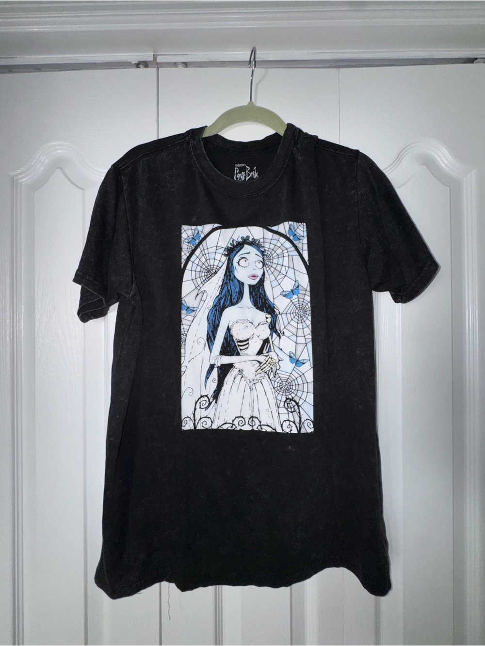 Burton Black Graphic Tee with Blue Accents